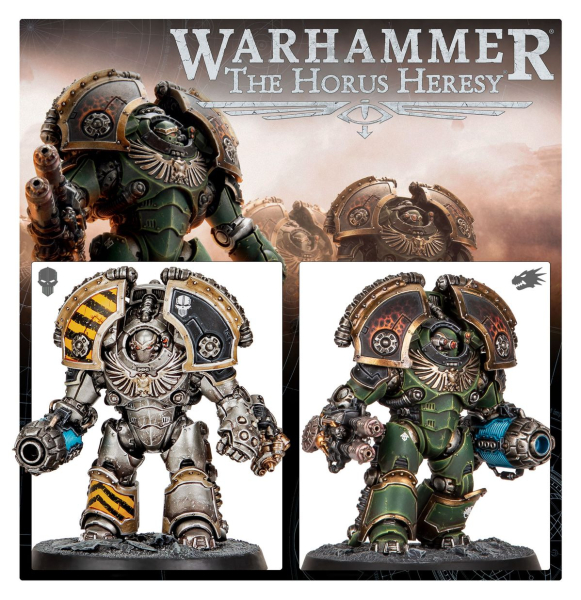 Warhammer - The Horus Heresy: Legiones Astartes: Saturnine Terminator Squad